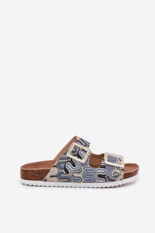 sieviešu čības ar sprādzēm  S.Barski RB51-006 smilšu krāsas sieviešu čības ar sprādzēm  S.Barski RB51-006 smilšu krāsas