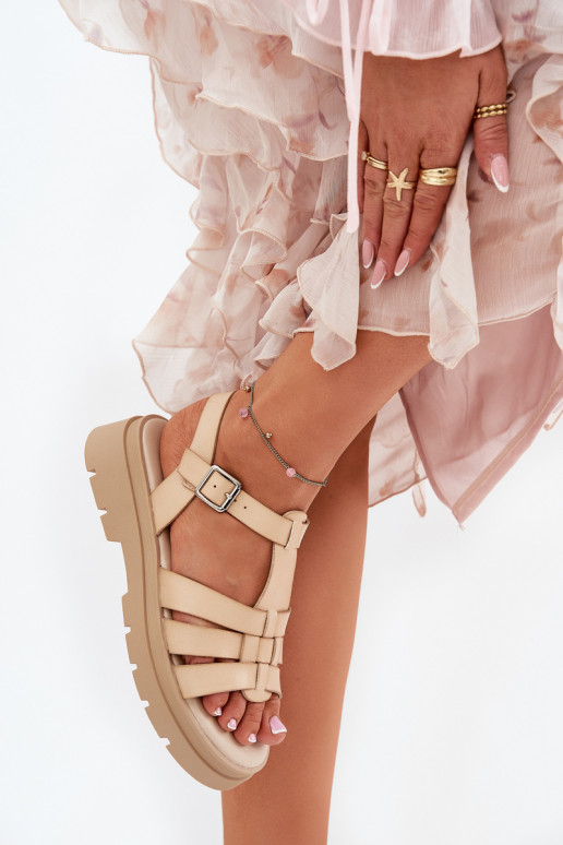 Eko Sieviešu basenes   ar platformu smilšu krāsas Nendales