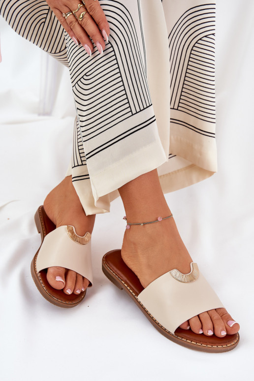 sieviešu čības Eko    Detalami smilšu krāsas Mevith