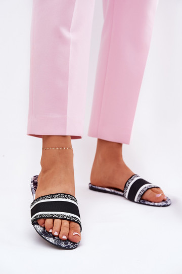  zempapēžu sieviešu čības Melns Leysi