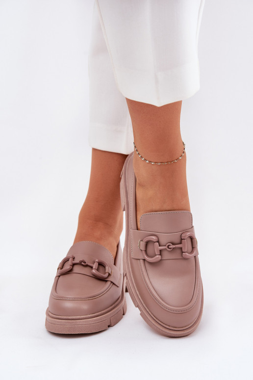 sieviešu mokasīni Eko    Detalem Haki krāsas Seftass