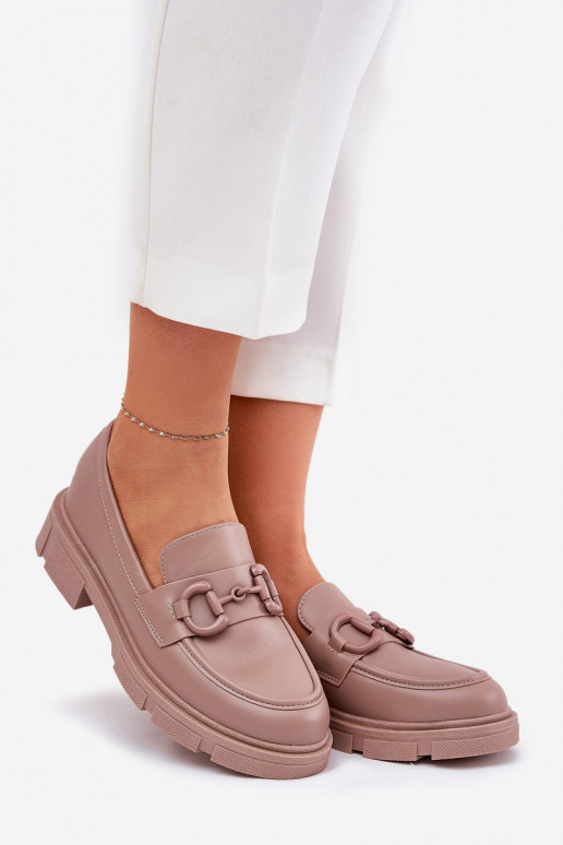 sieviešu mokasīni Eko    Detalem Haki krāsas Seftass