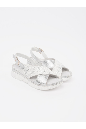 sandales balta krāsa  2