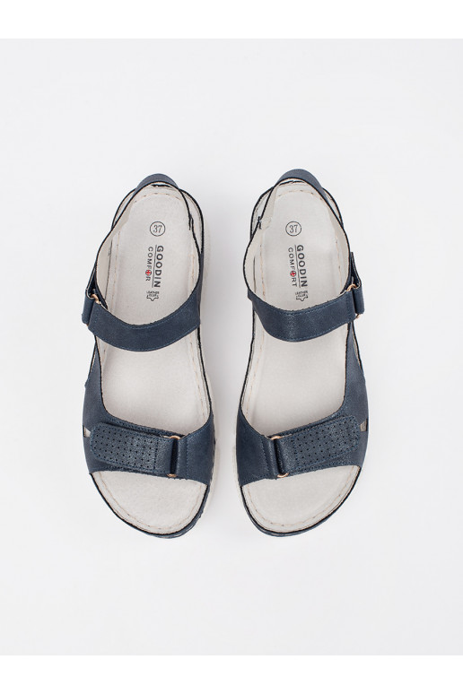 tumši zilas krāsas  kurpes 