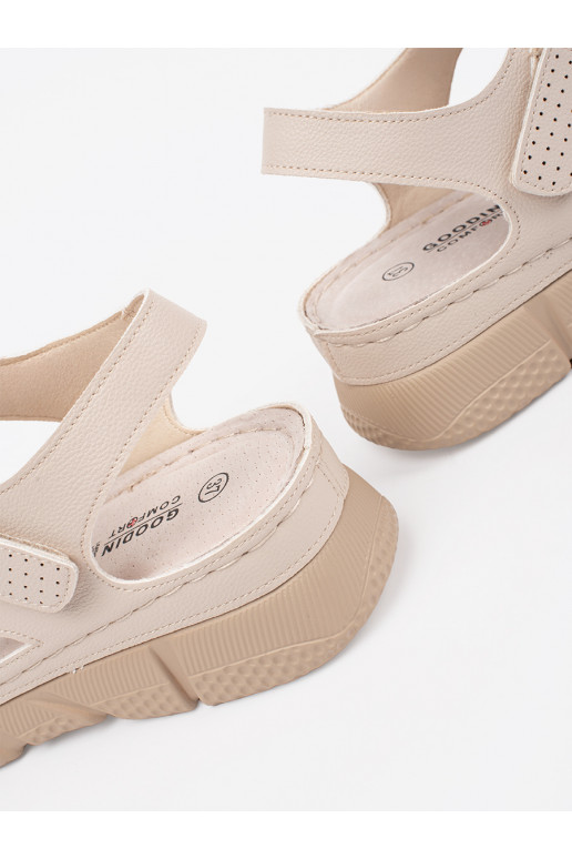 smilšu krāsas  kurpes 