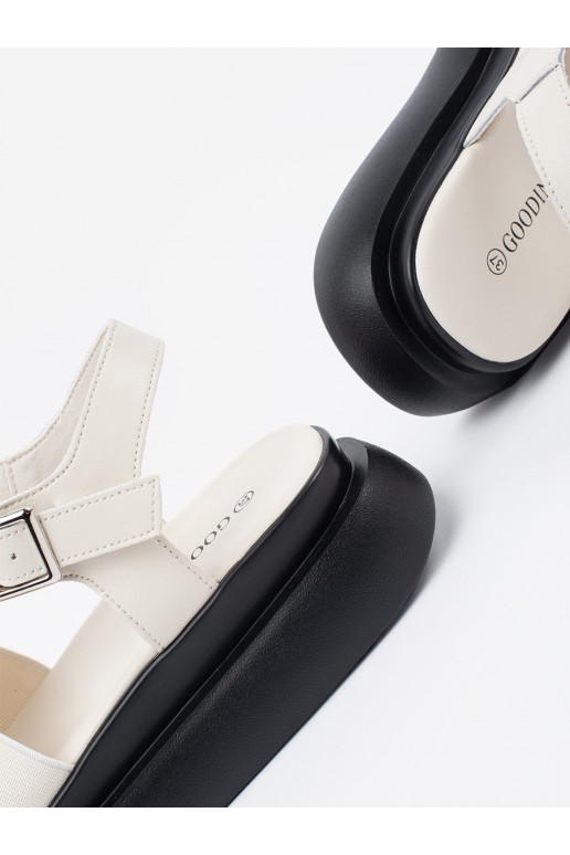 Ziloņkaula krāsas    kurpes ar platformu Ziloņkaula krāsas    kurpes ar platformu