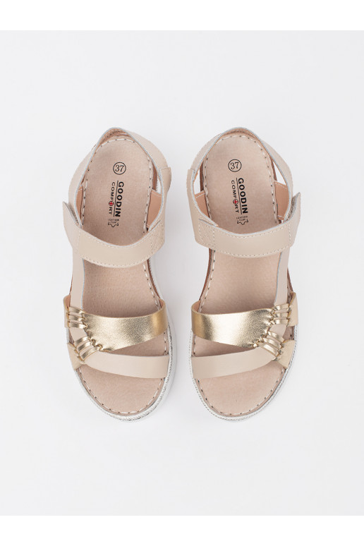 smilšu krāsas kurpes ar platformu z m zdobieniem smilšu krāsas kurpes ar platformu z m zdobieniem