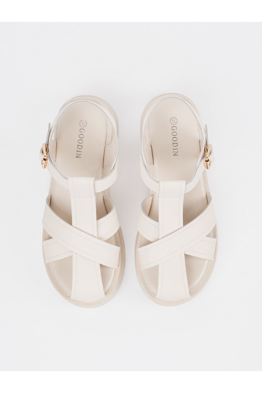 Ziloņkaula krāsas kurpes  Ziloņkaula krāsas kurpes