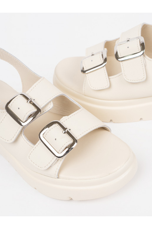 smilšu krāsas  kurpes ar platformu