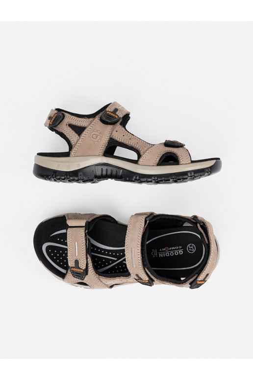 sandales  brūnas krāsas sandales  brūnas krāsas