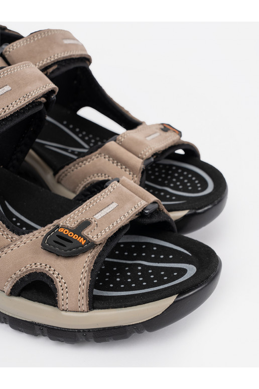 sandales  brūnas krāsas sandales  brūnas krāsas