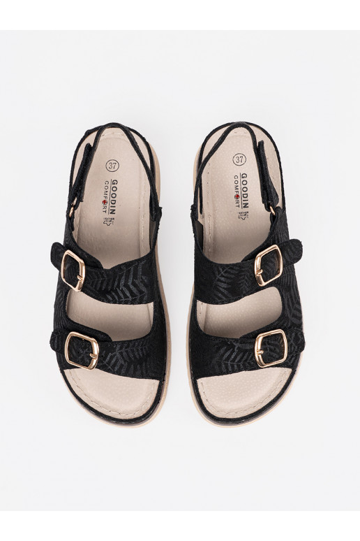 Melns kurpes ze mi elementami