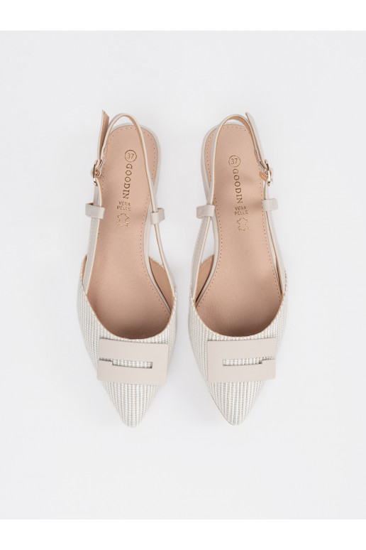 sandales balta krāsa 