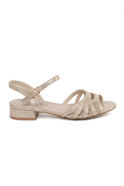 sandales  ze skórzaną wkładką sandales  ze skórzaną wkładką