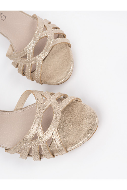 sandales  ze skórzaną wkładką sandales  ze skórzaną wkładką