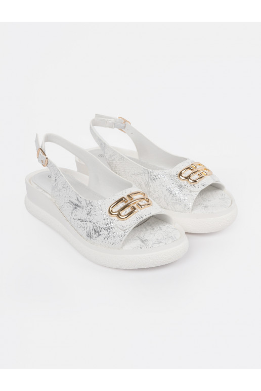 sandales  balta krāsa 