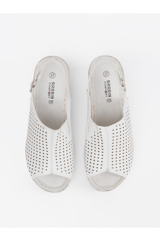 sandales balta krāsa  sandales balta krāsa