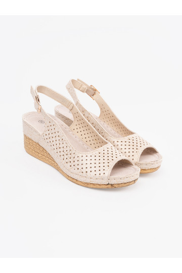 smilšu krāsas  kurpes  2