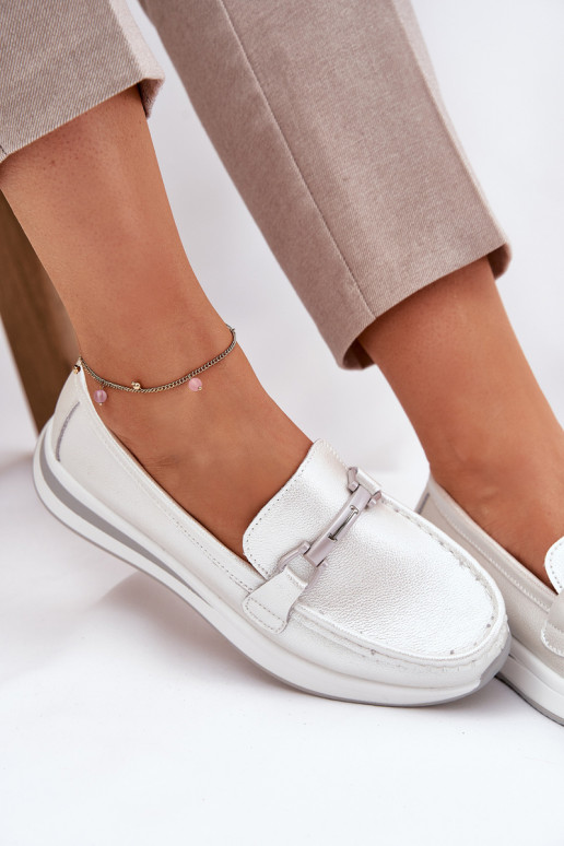 sieviešu mokasīni S.Barski GR51-598 perlamutra   sieviešu mokasīni S.Barski GR51-598 perlamutra