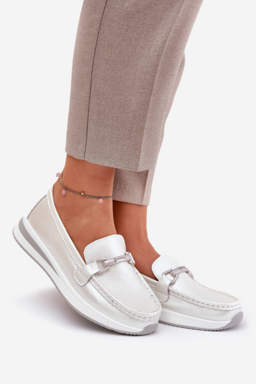 sieviešu mokasīni S.Barski GR51-598 perlamutra   sieviešu mokasīni S.Barski GR51-598 perlamutra