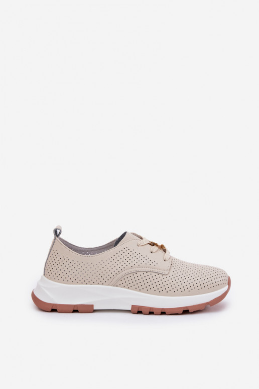   apavi  Z Przypinką Artiker 54C1811 smilšu krāsas