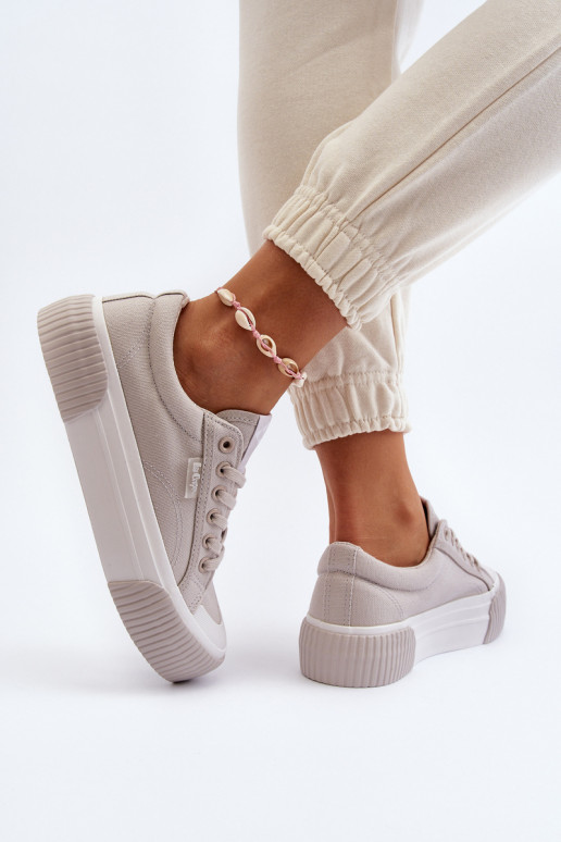 sieviešu puszābaki ar masīvu zoli Lee Cooper LCW-24-31-2178 Pelēkas krāsas sieviešu puszābaki ar masīvu zoli Lee Cooper LCW-24-31-2178 Pelēkas krāsas