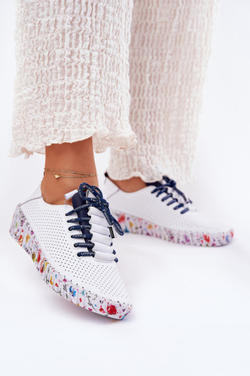   apavi Na j Platformie Artiker 52C1713 Baltas-tumši zilas krāsas