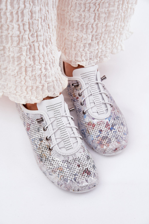 apavi  no dabīgas ādas  Artiker 56C2688 baltas krāsas