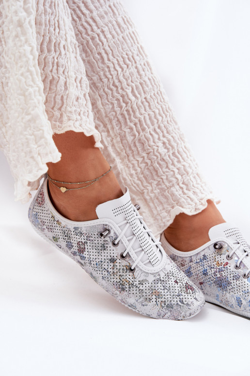 apavi  no dabīgas ādas  Artiker 56C2688 baltas krāsas