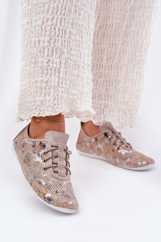 apavi  no dabīgas ādas  Artiker 56C2689 smilšu krāsas