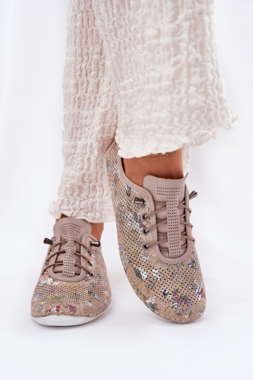 apavi  no dabīgas ādas  Artiker 56C2689 smilšu krāsas 2