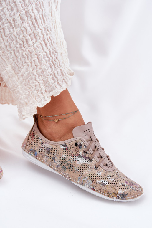 apavi  no dabīgas ādas  Artiker 56C2689 smilšu krāsas