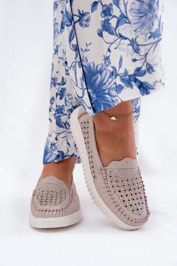 sieviešu mokasīni  Vinceza 88028 smilšu krāsas 2