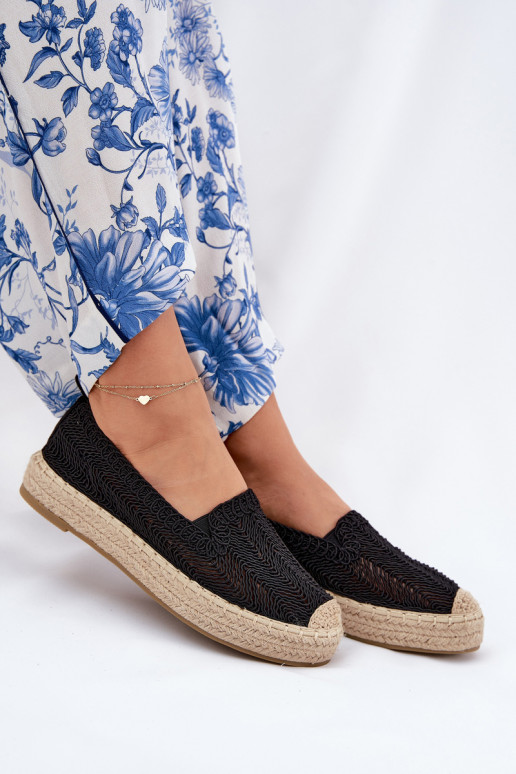 Espadrilless ar platformu Vinceza 17392 Melns