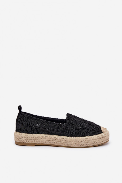 Espadrilless ar platformu Vinceza 17392 Melns