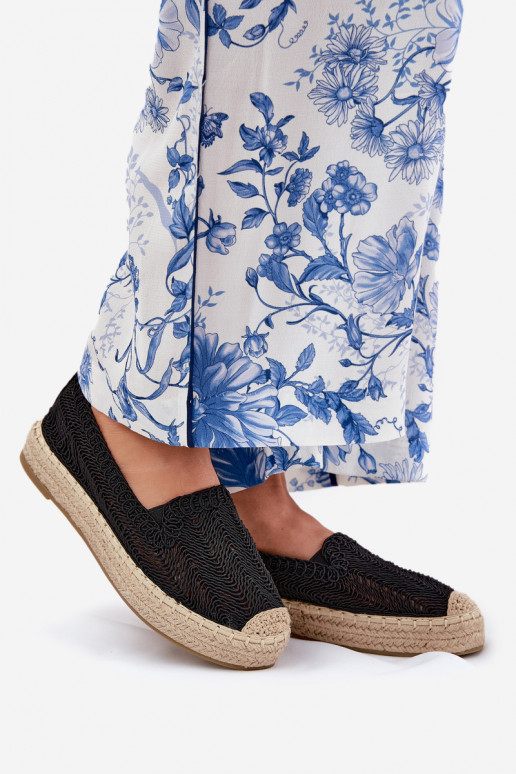 Espadrilless ar platformu Vinceza 17392 Melns