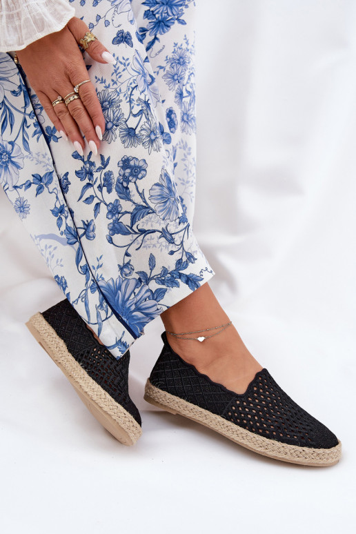 Espadrilless  Vinceza 13625 Melns