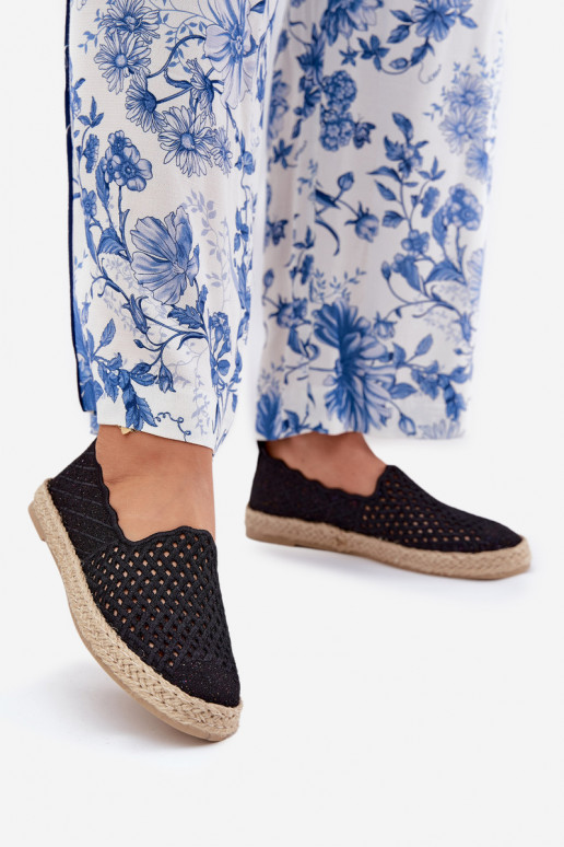 Espadrilless  Vinceza 13625 Melns