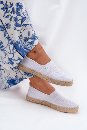 espadrilles  Vinceza 13624 baltas krāsas