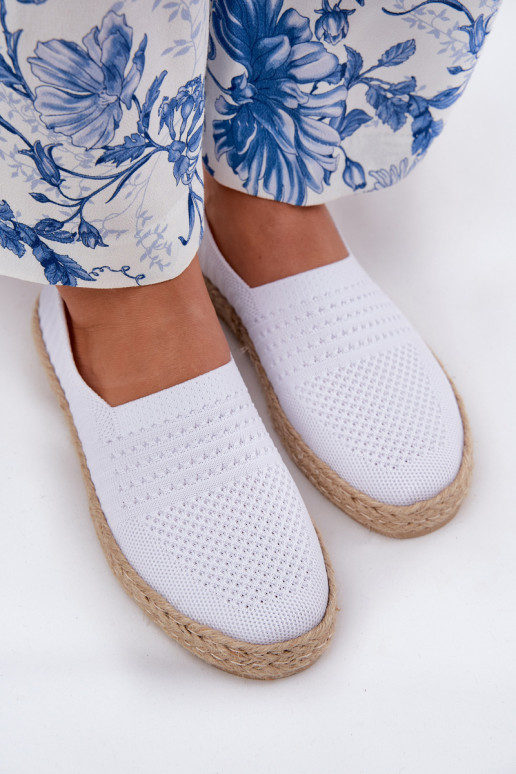  espadrilles  Vinceza 13624 baltas krāsas