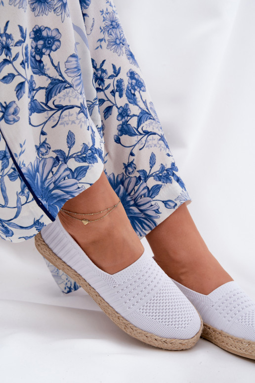  espadrilles  Vinceza 13624 baltas krāsas