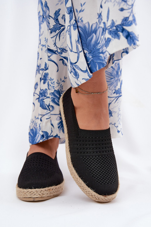  espadrilles  Vinceza 13624 Melns
