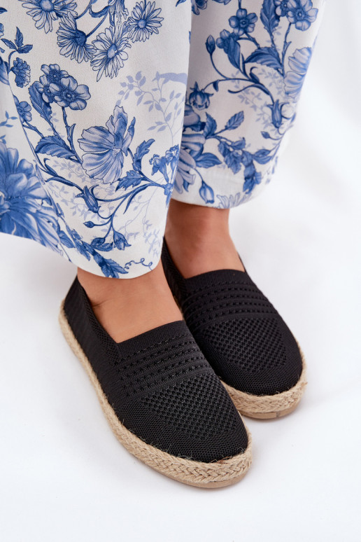  espadrilles  Vinceza 13624 Melns