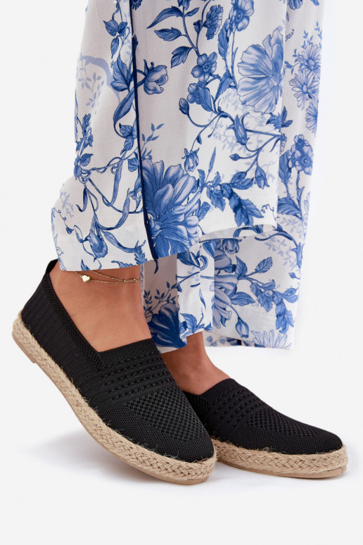  espadrilles  Vinceza 13624 Melns