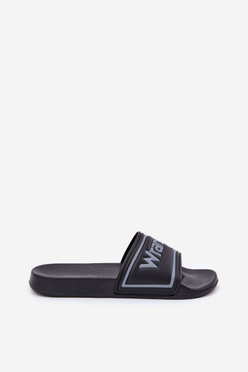 Čības  WRANGLER AVERELL SLIDER MEN LOW 20251042.25Y Melns 2