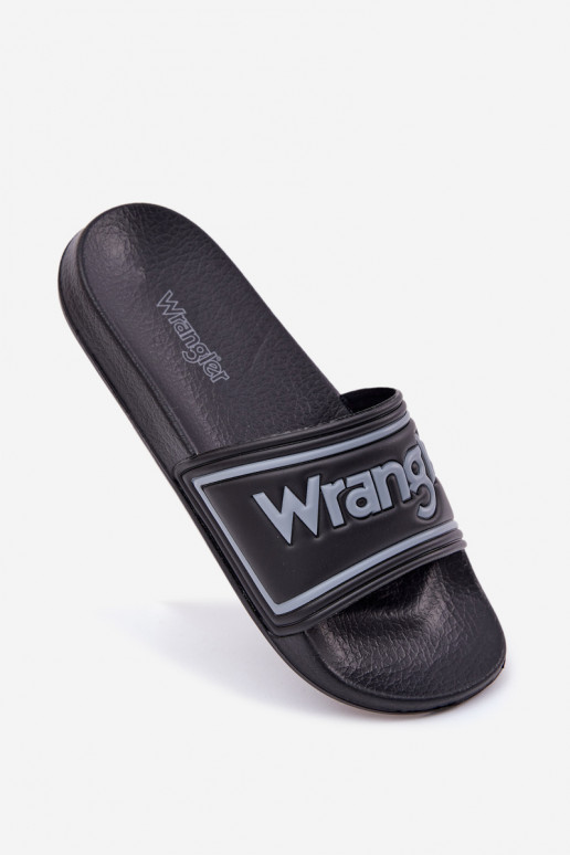 Čības  WRANGLER AVERELL SLIDER MEN LOW 20251042.25Y Melns Čības  WRANGLER AVERELL SLIDER MEN LOW 20251042.25Y Melns