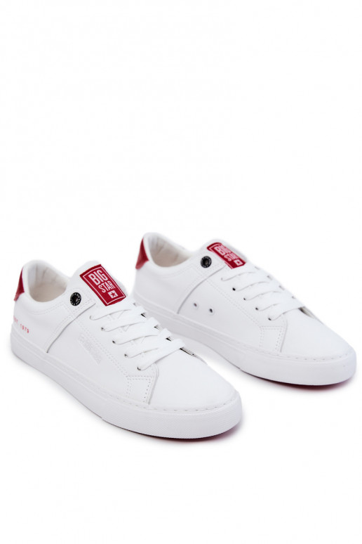 Sporta apavi Big Star JJ174106 Baltas-sarkanas krāsas    Sporta apavi Big Star JJ174106 Baltas-sarkanas krāsas