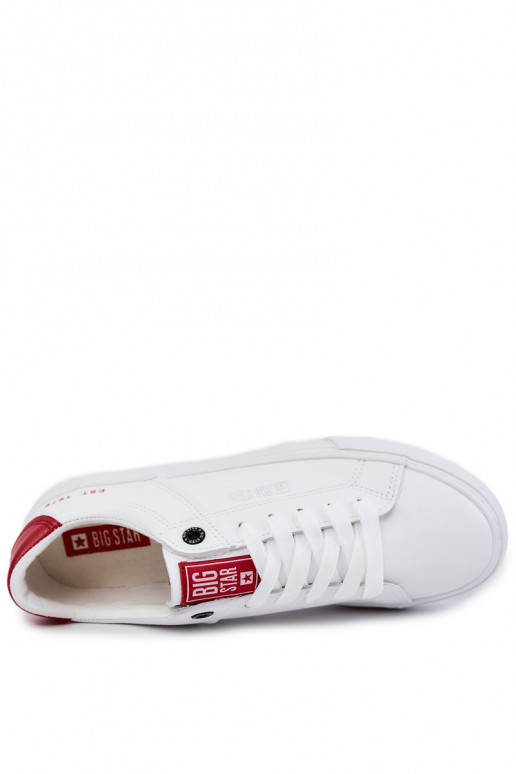 Sporta apavi Big Star JJ174106 Baltas-sarkanas krāsas    Sporta apavi Big Star JJ174106 Baltas-sarkanas krāsas