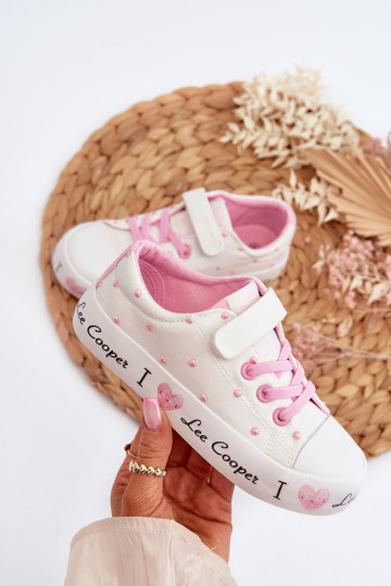 brīvā laika apavi Bērnu Lee Cooper LCW-24-02-2159 baltas krāsas 2