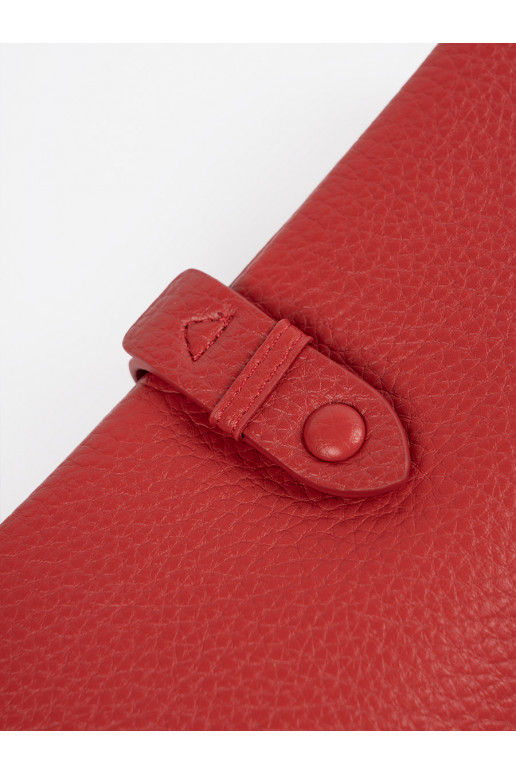 sarkanas krāsas Sieviešu maks z przegródkami